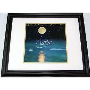   Santana Autographed Signed Havana Moon Record Album 