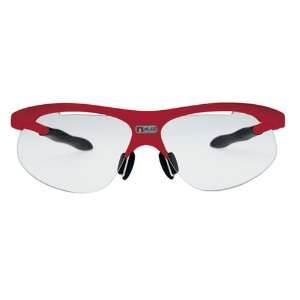  Wilson nVUE Racquetball Glasses   Red