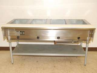 Eagle 4 Bay Gas Steam Table, 64 Wide, Model HT4 NG  