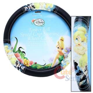 Disney Tinkerbell Steering Wheel Cover Auto Accesories set Wash 1