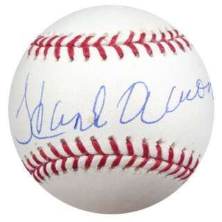Hank Aaron Autographed Signed MLB Baseball Steiner Holo #8  