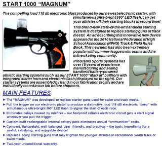 Start 1000 MAGNUM Electronic Track Meet Starting System  