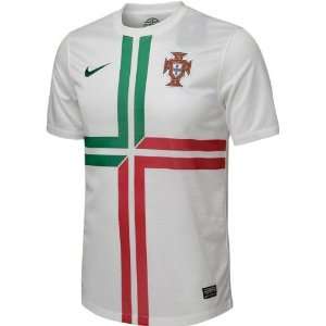  Portugal Soccer White Nike Replica Away Jersey