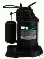 Wayne submersible Sump Pump 1/3 HP SPF33 NIB  
