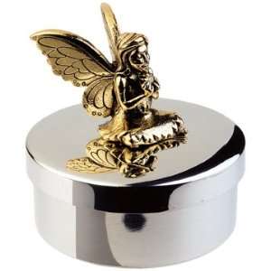  Salisbury Pewter Fairy Keepsake Box   1 7/8in.