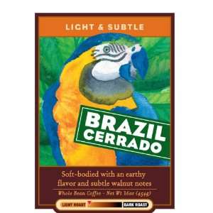 The Coffee Bean & Tea Leaf Brazil Cerrado Soft body earthy flavor 