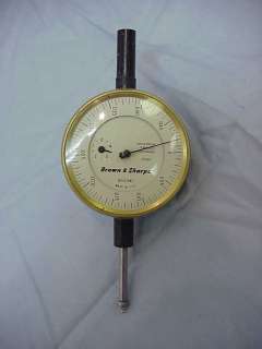   & Sharpe 8231 942 Dial Indicator 0 .050” .0005” 7 Day Inspection