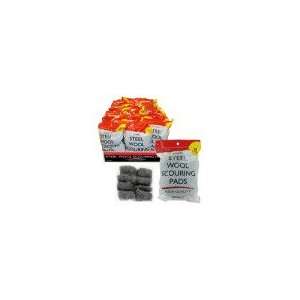 Steel wool scouring pads display (Wholesale in a pack of 