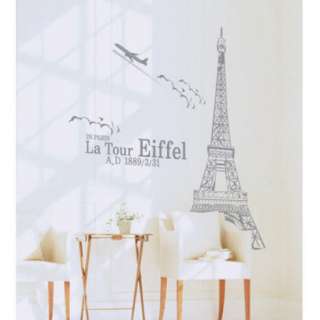  TOWER PARIS Adhesive Removable Wall Decor Accents GRAPHIC Stickers 