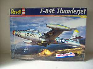 Revell 1/48th scale F 84E Thunderjet Sealed Kit + Extra Decals  