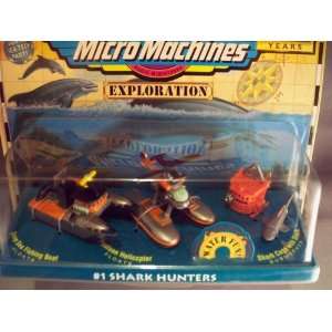  Micro Machines Exploration #1 Shark Hunters Toys & Games