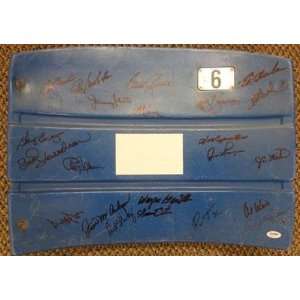 Mets Team Signed (22 Signatures) Autographed NY Mets Shea Stadium Seat 