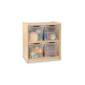  Jumbo Tray Cubby Storage Unit by Whitney Brothers   Made 