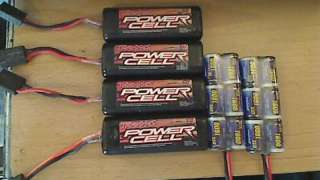 16 Traxxas e revo / summit / slash Battery **Lot** 7.2v** GOOD 