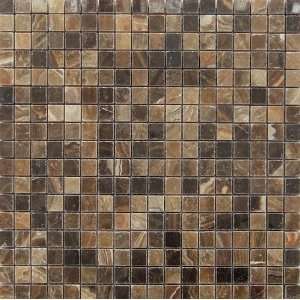  Dark Agate Square Mosaic 12 X 12