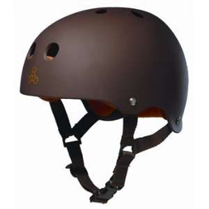   Eight Brainsaver Skateboard Helmet   Rubber Brown