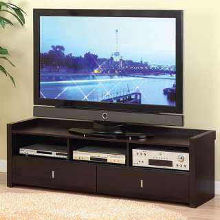 Modern Coffee Bean Entertainment TV Stand  