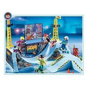  Playmobil Skate Park with Halfpipe #4414 Toys & Games