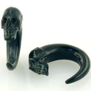  Pair of Horn Skull Claws 6g Urban Star Jewelry