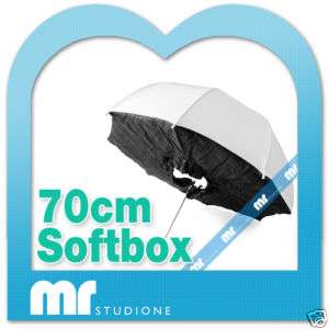 Umbrella Soft Box in Translucent White 70cm / 28  