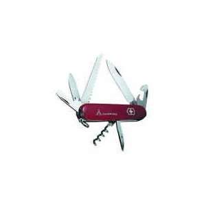   Knife Swiss Army Camper Red Red Handles VN 53301