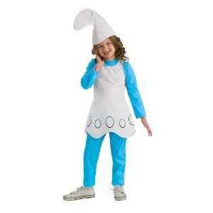   Smurfette Child Halloween Costume Girls size Small (4 6) Toys & Games