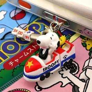  Snoopy Goes Everywhere Cell Phone Charm Roller Coaster 