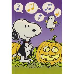  Greeting Card Halloween Peanuts Wishing you lots of 