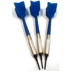    GLD Blue Commercial Soft Tip Bar Darts Set of 3