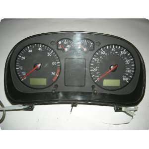 Cluster / Speedometer  JETTA 03 Cluster; (cluster), Sdn, MPH, 160 MPH 