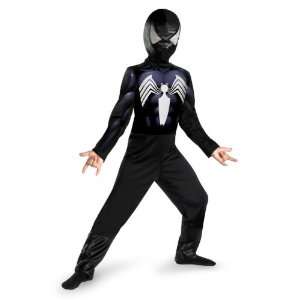  Black Suited SPIDER MAN Boys Child Spiderman Halloween Costume 