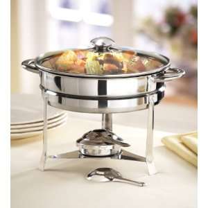  Stainless Steel Holiday Dinner Buffet Chafing Dish by 