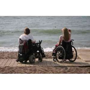  People in Wheelchair   Peel and Stick Wall Decal by 