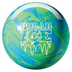  Storm Polar Ice Solid Bowling Ball  Blue/Green Sports 