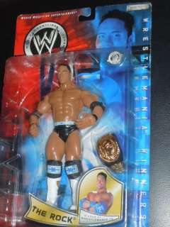 WWE Wrestling Ruthless Aggression The Rock Wrestlemania 13 Winners 