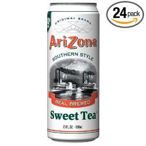 Arizona Sweet Tea, 23 Ounce (Pack of 24) Grocery & Gourmet Food