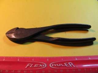 Q13 Vintage UTICA TOOLS (USA) 7 Wire Side Cutters Pliers Tool  