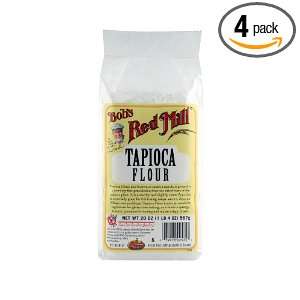 Bobs Red Mill Tapioca Flour, 20 Ounce (Pack of 4)  
