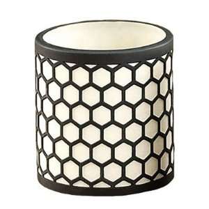    Network Porcelain Cylinder Shape Tealight Holder