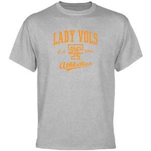  Tennessee Lady Vols Ash Athletics Script T shirt  Sports 
