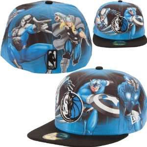  New Era Dallas Mavericks Marvel Comics 59FIFTY Fitted Hat 