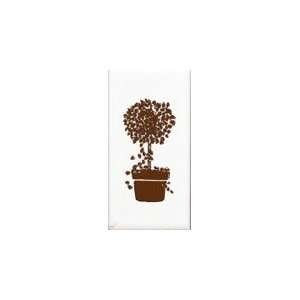 2x4 Tile Brown Topiary Spacer