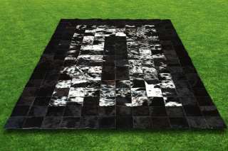 COWHIDE RUG s LEATHER COW Patchwork AREA RUG CARPET 141  