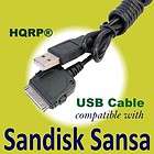 USB Cable Replacement for Sandisk Sansa View Series  / MP4 Digital 