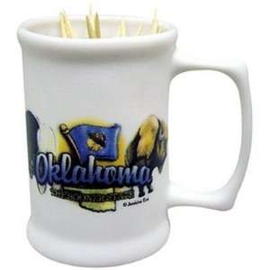  Oklahoma Toothpick Holder (toothpicks not included Case 