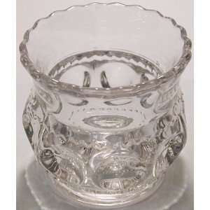     US Glass antique EAPG Kings Crown toothpick holder