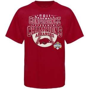   Baseball Tournament Champions 2 T Shirt   Cardinal