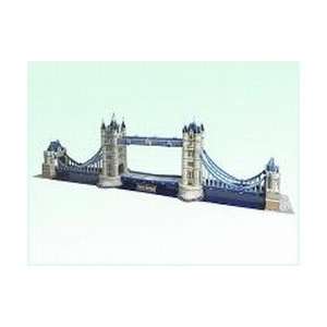  3D London Tower Bridge in Britain England Puzzle Model 