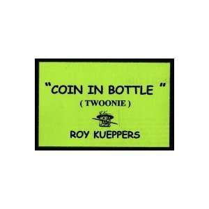  Coin In Bottle (Canadian 2 Dollar Coin/Twoonie) Toys 