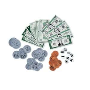  Quality value Magnetic Money 54/Pk Coins & Bills By 